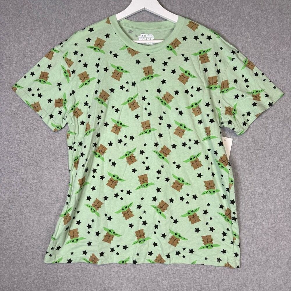 New Star Wars X Mad Engine Baby Yoda Women's Size XS T-Shirt Top Short Sleeve